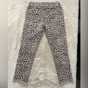 GAP Kids Animal Print Leggings - Black and Cream